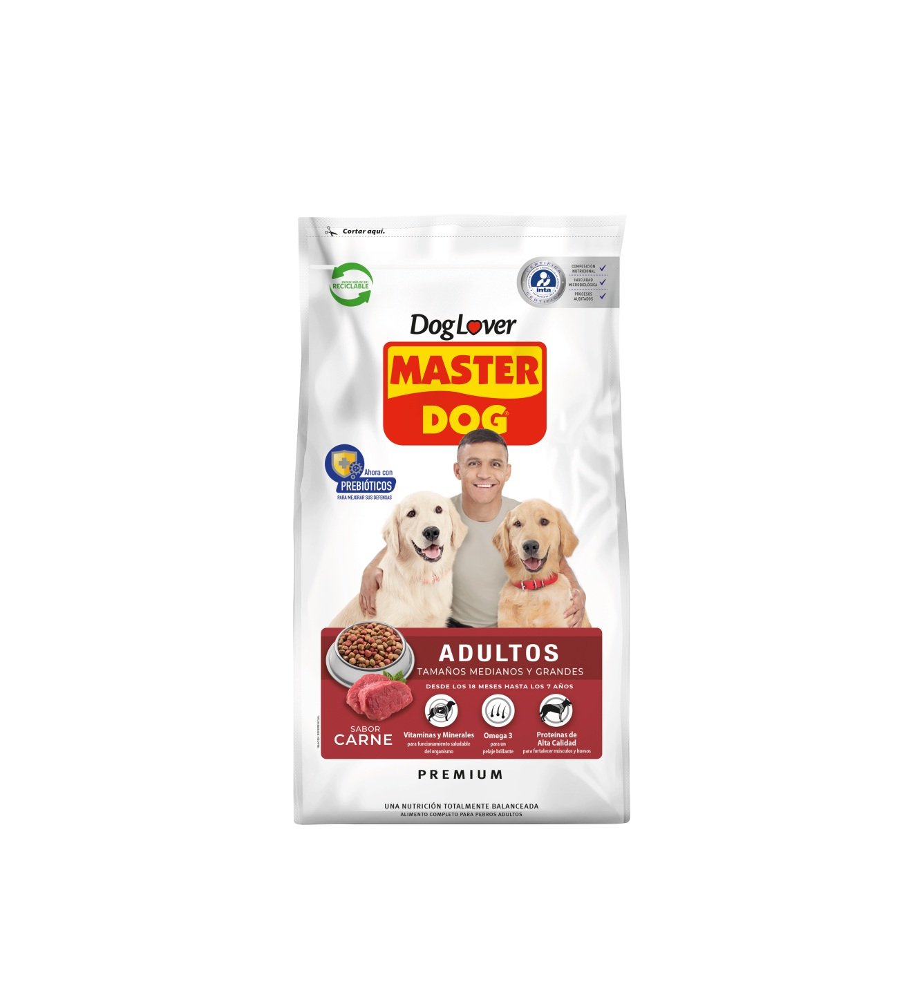 Master Dog - Adulto Carne - 18 KG
