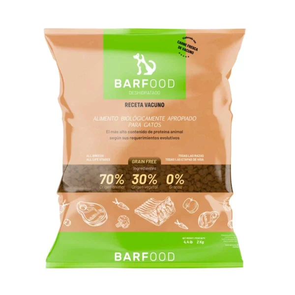 Deshidratado Vacuno Gato 2 Kg