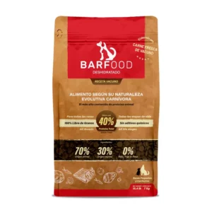 Deshidratado Vacuno 7 Kg Razas Peq y Cachorros