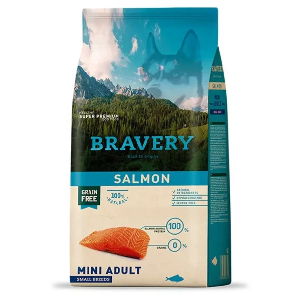 Bravery - Salmon Mini Adult Small Breed 7 KG