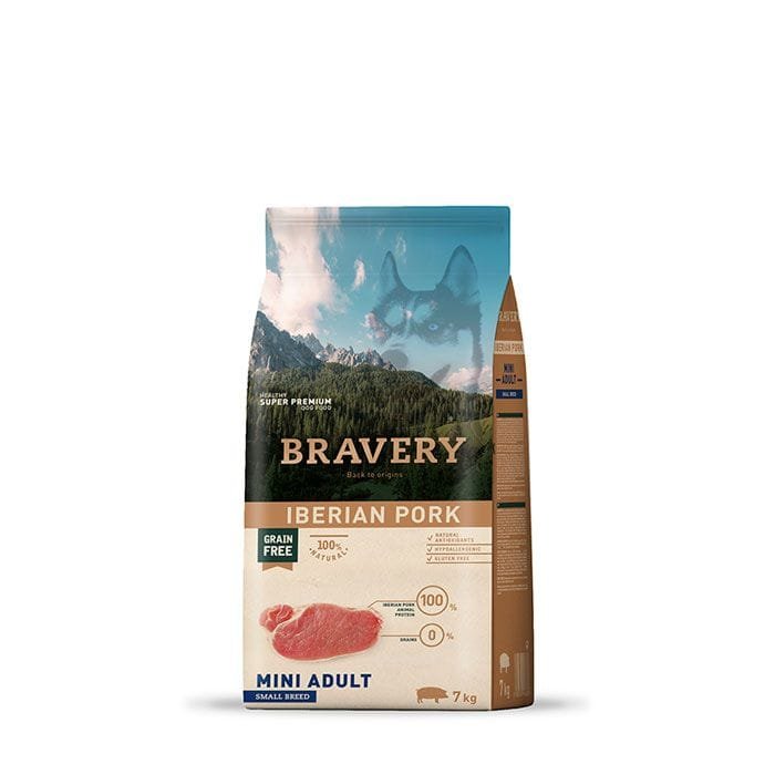 BRAVERY IBERIAN PORK MINI ADULT SMALL BREEDS 7 KG