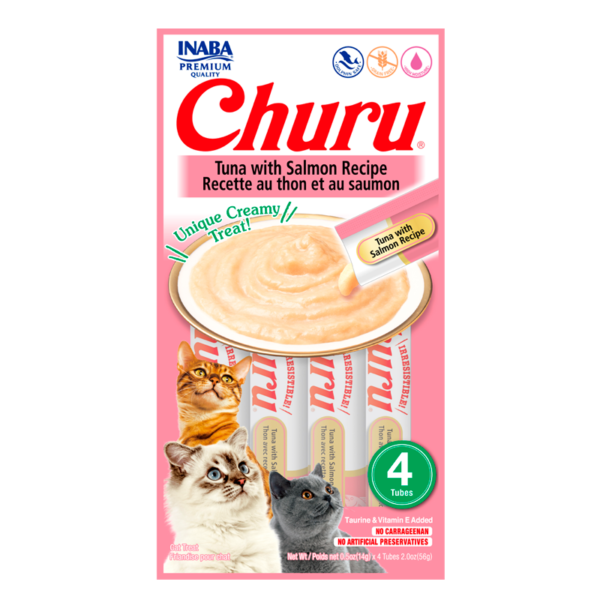 Churu Atún y Salmón – 4 UND
