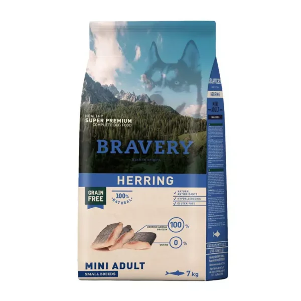 Bravery Herring Mini Adult small breeds 7 KG