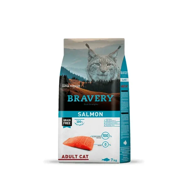 Bravery Salmon Adult Cat 7 KG