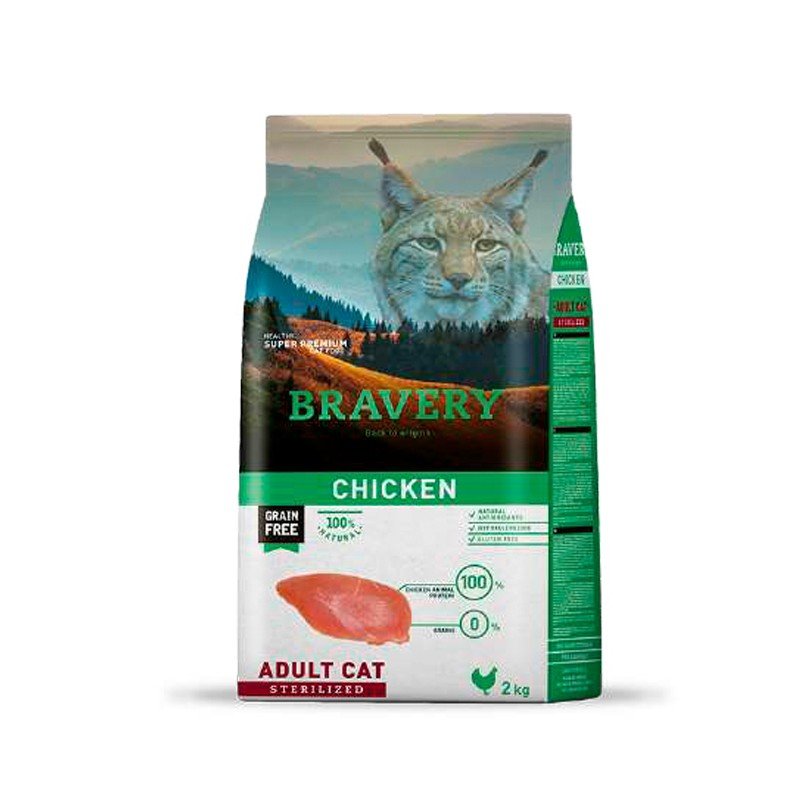 Bravery Chicken Gato Adulto 2KG