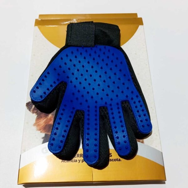 GUANTE MASAJEADOR KIBOO PETS PARA PERROS Y GATOS COLORES - Imagen 3