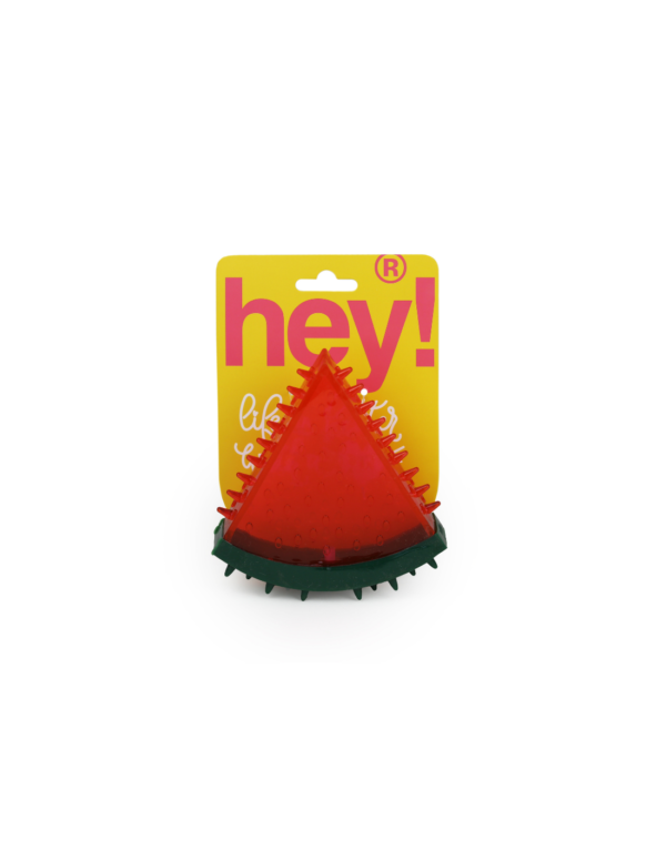 HEY! JUGUETE TPR DISEÑO SANDÍA CON SONIDO 11,5X11 CM