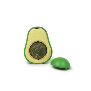 HEY! PELOTA DE CATNIP DISEÑO PALTA 6 CM