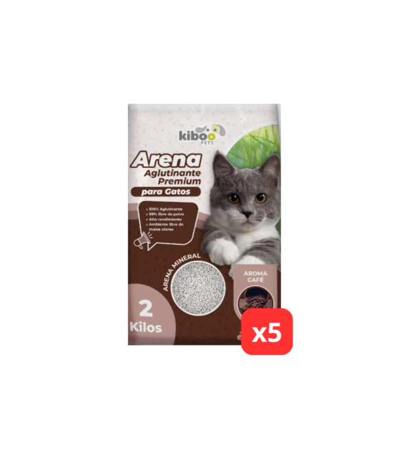 PACK ARENA SANITARIA AROMA CAFÉ 10 KILOS