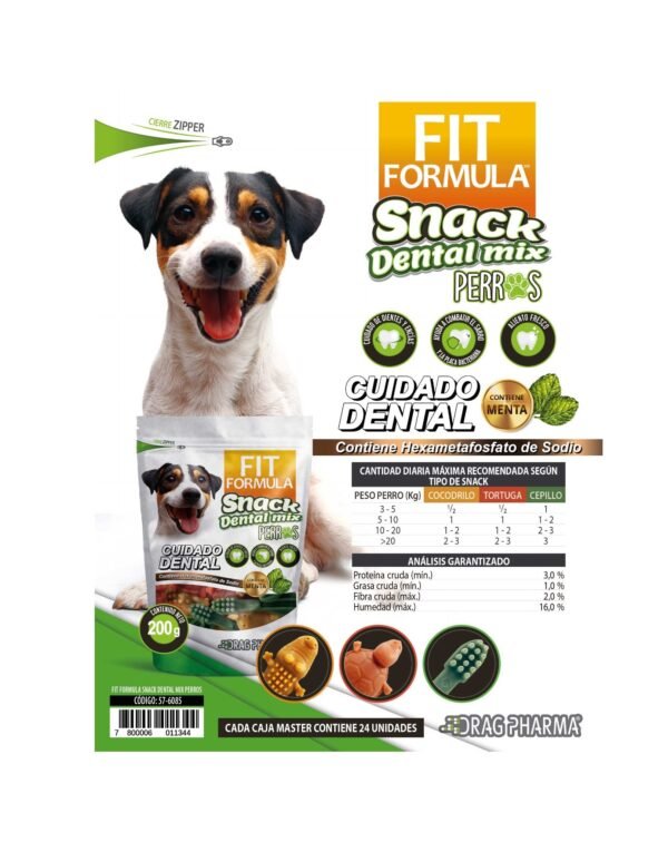 FIT SNACK DENTAL MIX PERROS - Imagen 3