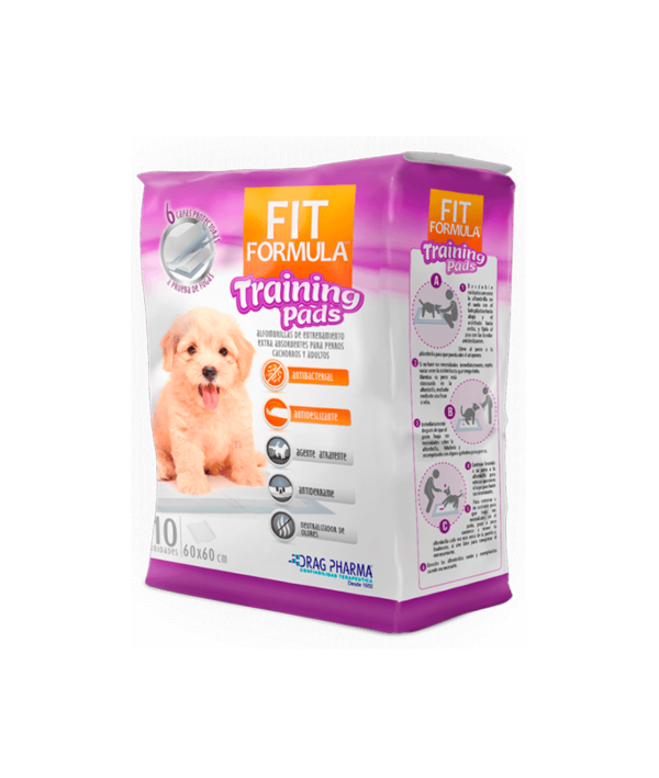 Fit Formula Sabanillas de Entrenamiento Training Pads 10 Unidades 60×60 cm