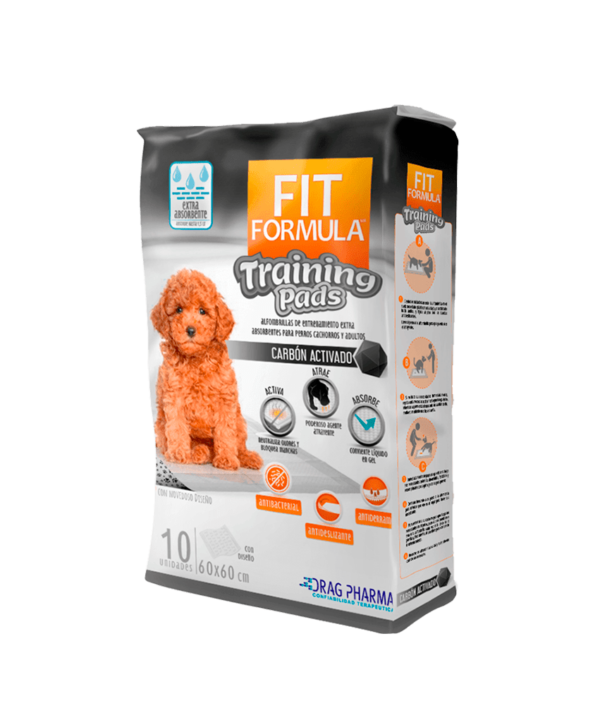 Fit Formula Sabanillas Entrenamiento Carbón Activado 10 Unidades (60x60)