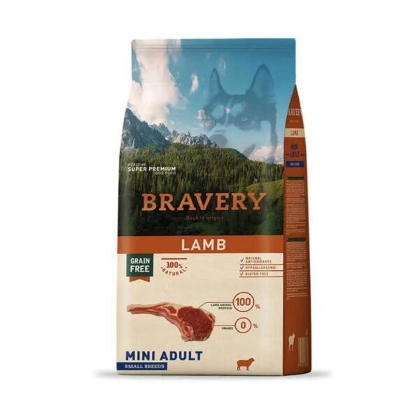 Bravery Lamb Mini Adult Small Breeds 2 Kg