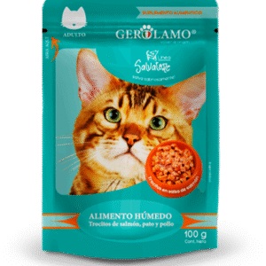 Gerolamo Salvatore Pouch Adulto Salmón - Gato
