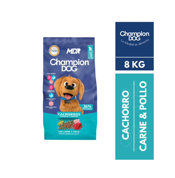 CHAMPION DOG CACHORRO 8KG