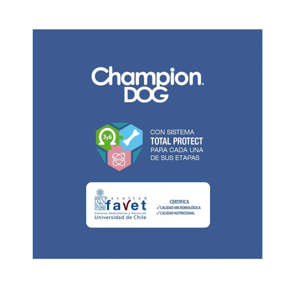 CHAMPION DOG SENIOR 15 KG - Imagen 2