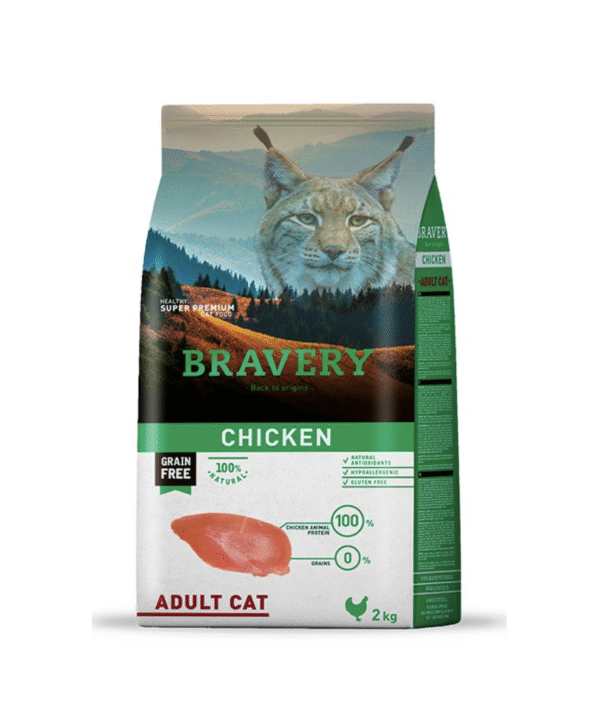 BRAVERY CHICKEN ADULT CAT 7 KG
