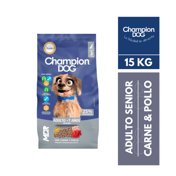 CHAMPION DOG SENIOR 15 KG