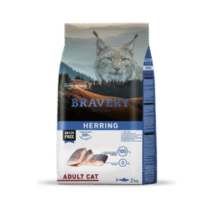 BRAVERY HERRING ADULT CAT 7KG