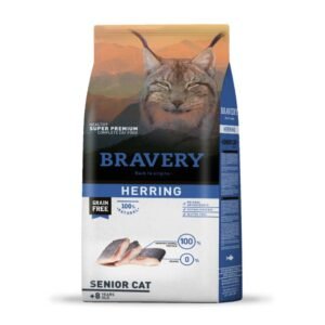 BRAVERY HERRING SENIOR CAT 2 KG