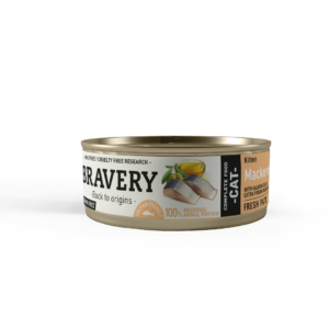 BRAVERY MACKEREL KITTEN WET FOOD 70 GR