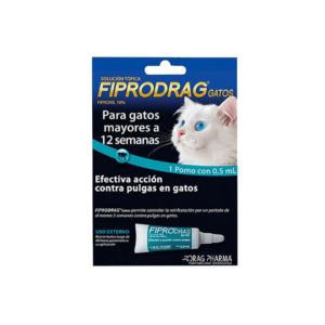 Fiprodrag Pipeta Anti Pulgas Para Gatos 0.5ml