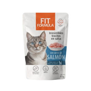 FIT POUCH GATO SALMON 85 g