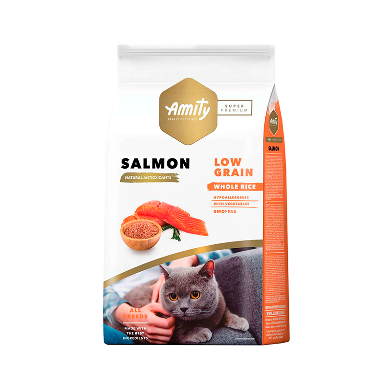AMITY SP LOW GRAIN SALMON ADULT CAT 2 KG